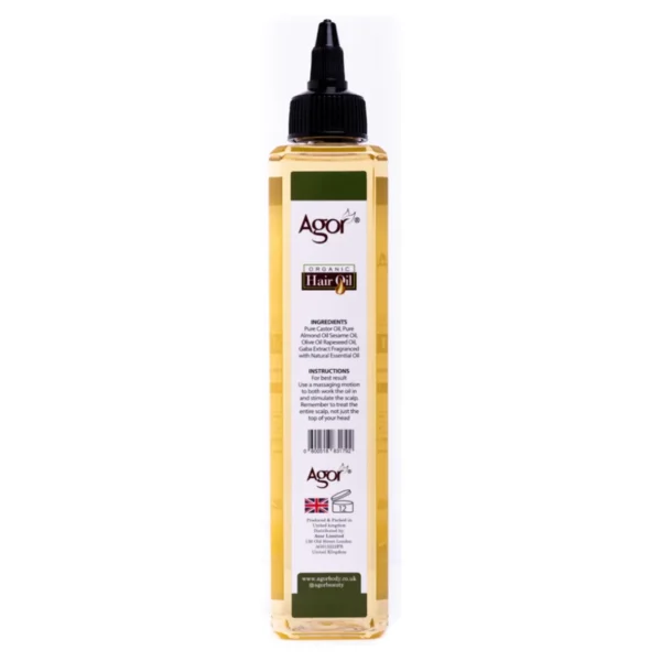 Agor Organic Hair Oil 250ml
