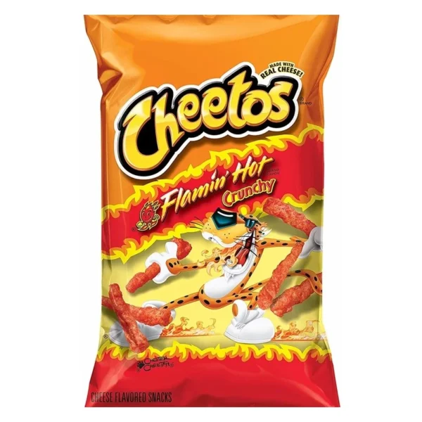 Cheetos Crunch Flaming Hot 3.5 oz (99gr)