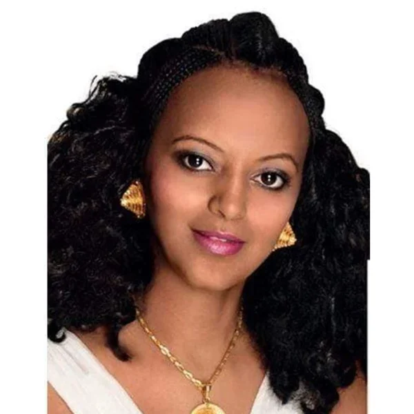 Dream Hair curly Piece 14″-35cm synthetic hair #1