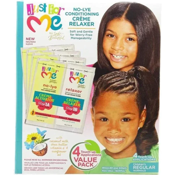 Just for Me No-Lye Regular Relaxer Cream Conditioner