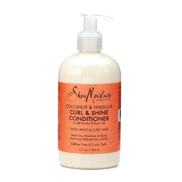 Shea Moisture Coconut & Hibiscus Curl & Shine Condition (384ml)